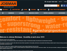 Tablet Screenshot of jobman.co.uk